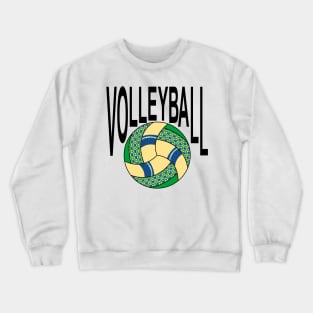 Volleyball Brazil Crewneck Sweatshirt